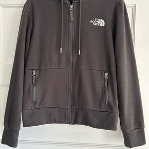 The North Face Charcoal Full-Zip Hoodie